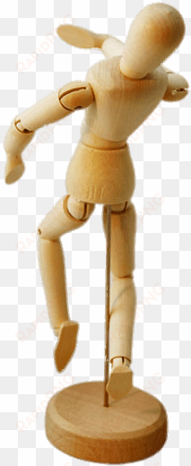 objects - wooden art mannequin poses