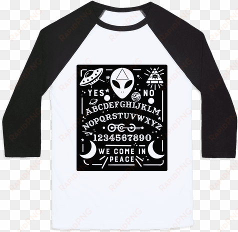 occult alien ouija board - t shirt porco rosso