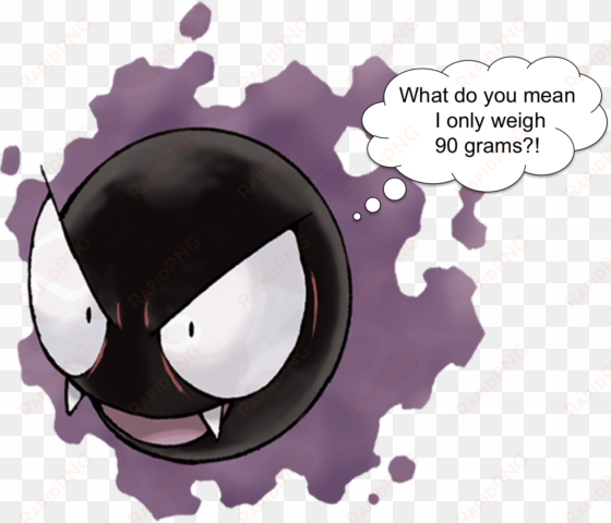 october 30, 2017 blog post / mole day - pokemon gastly