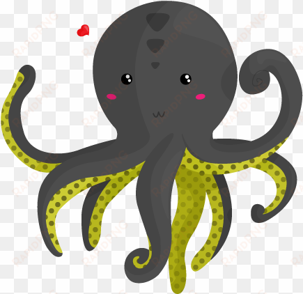 octopus vector png vector free download - transparent tumblr octopus cute
