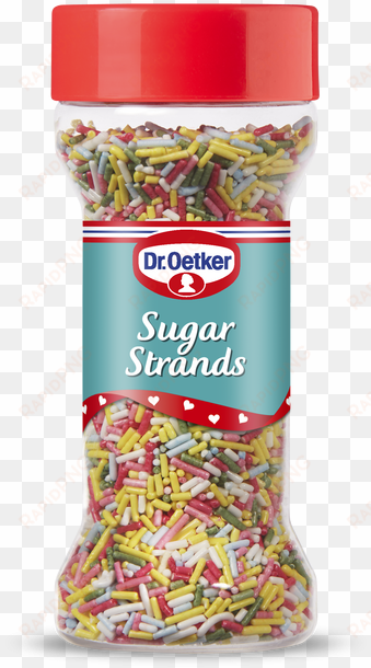 oetker sugar strands are pretty colourful sugar decorations - dr oetker sugar strands