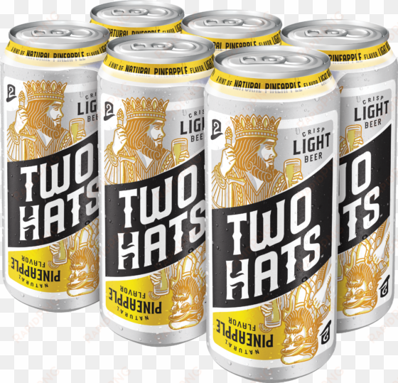 Of Clean Finishing Light Beers Brewed With A Hint Of - Two Hats Pineapple Beer transparent png image