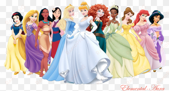 official disney princess merida disney princess 34123367 - all the princesses together