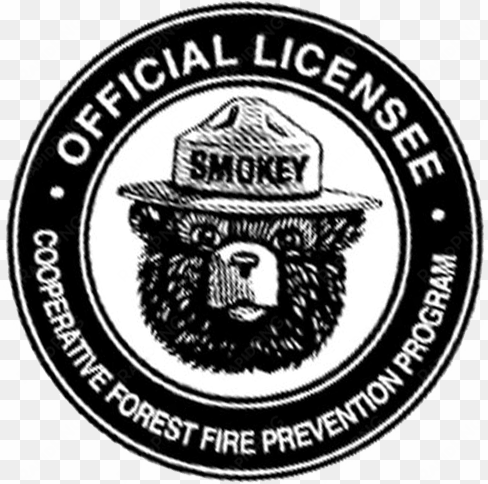 officially licensed smokey bear product - smokey bear
