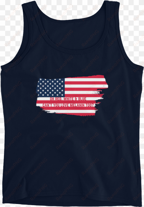 oh red, white & blue tank - active tank