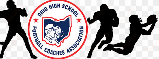 ohio high school football coaches association opposes - best priced ~ decals ~ football player catching ball