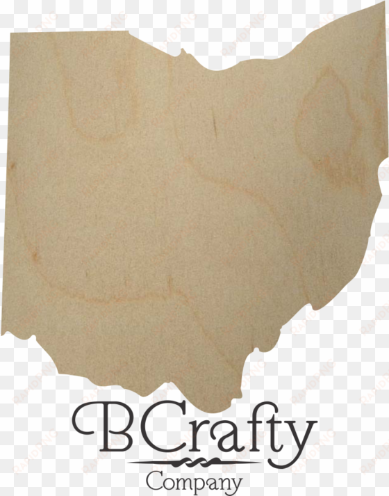 ohio wood cutout state shape - ohio state cut out