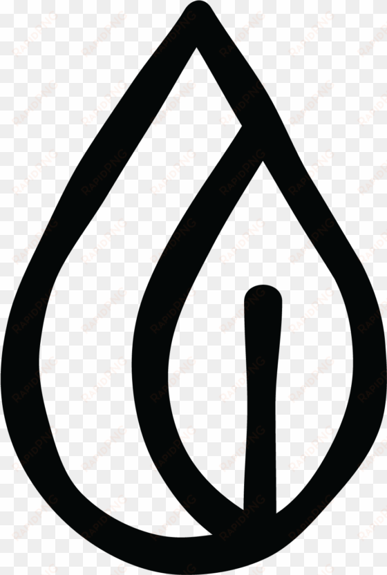 oil drop icon-01 - essential oil transparent icon