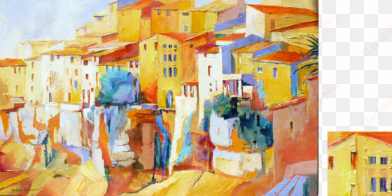 oil on canvas - painting