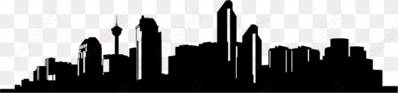 oklahoma city skyline silhouette at getdrawings - calgary skyline silhouette png