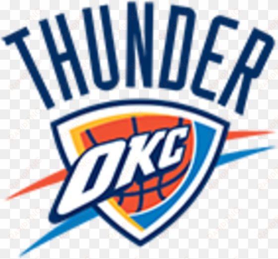 oklahoma city thunder - oklahoma city thunder logo png