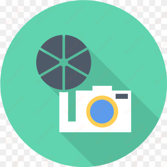 old camera icon - flat multimedia icon png