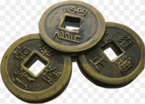 old chinese coins transparent png - chinese coins png