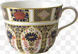 old imari - breakfast cup - royal crown derby old imari cup