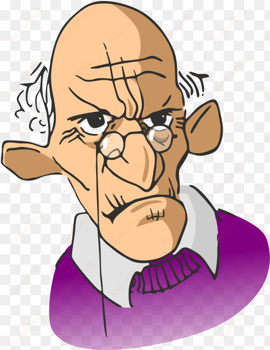 old man talking clipart clipartfest - grumpy old man clipart