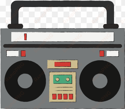 old radio stereo icon - stereophonic sound