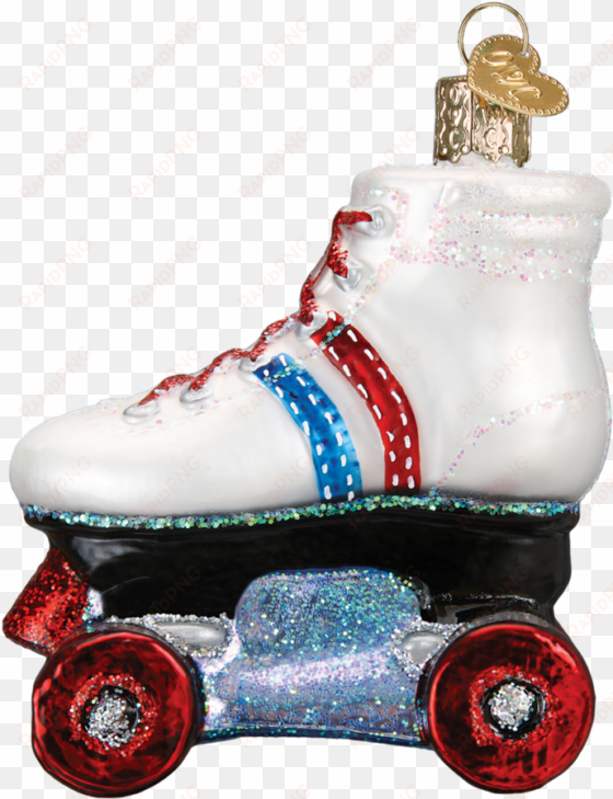 old world christmas roller skate 3.5" glass blown ornament