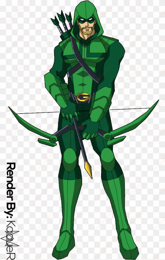 oliver queen - green arrow png comic