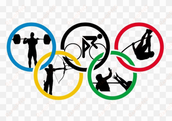 olympic rings download transparent png image - olympics 2016 rings