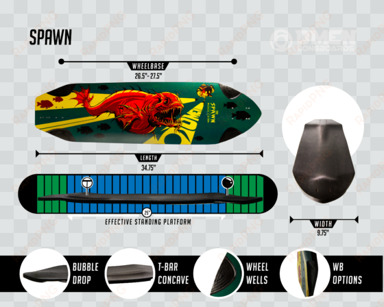 omen longboards is super stoked to announce the release - omen spawn