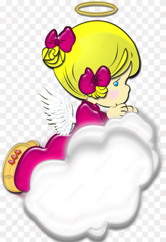 on pinterest - angel in the clouds clipart