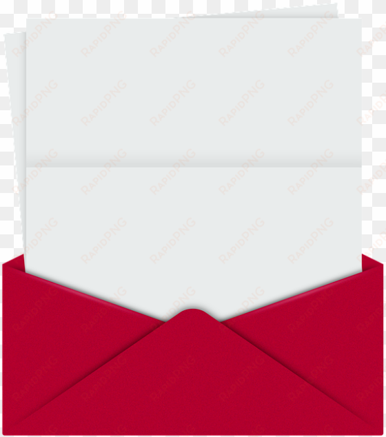 on red envelope an open letter to - letter coming out of envelope