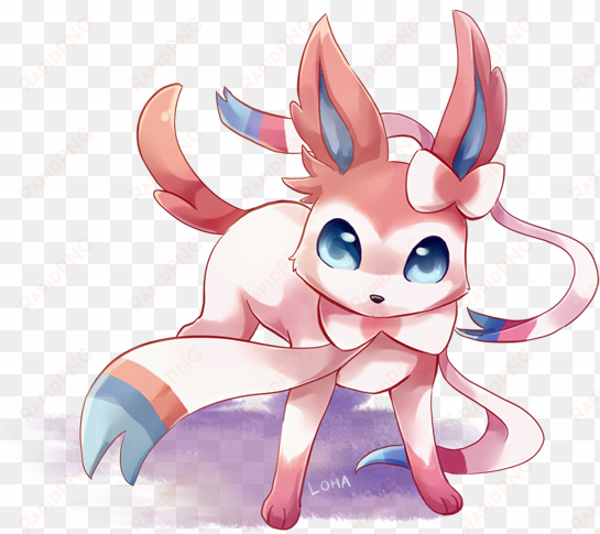 ona pink mammal vertebrate cartoon fictional character - sylveon deviantart