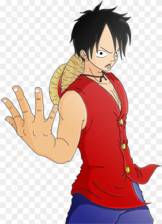 one piece luffy come on tpr by albikai-d30vgfi - one piece monkey d luffy