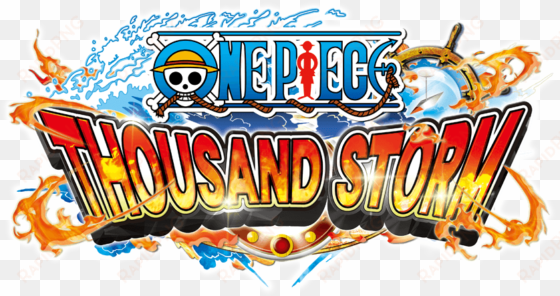 one piece thousand storm - one piece thousand storm logo