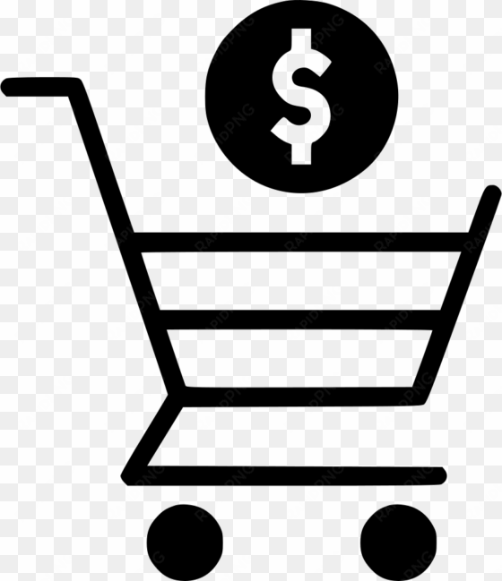 online shopping cart trolly dollar sign currency payment - pse crossbow scope reticle