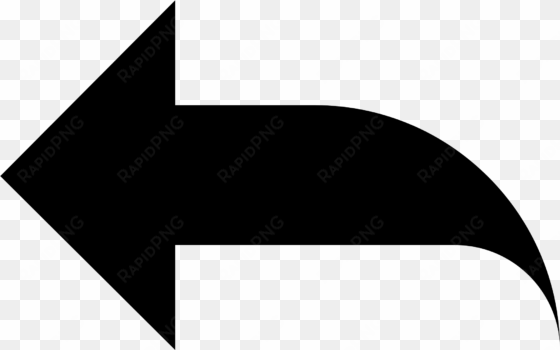 open - black arrow pointing left png