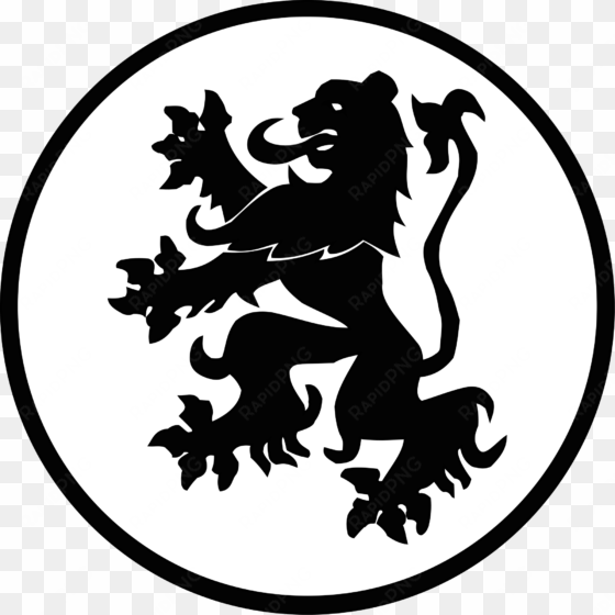 open - black lion rampant