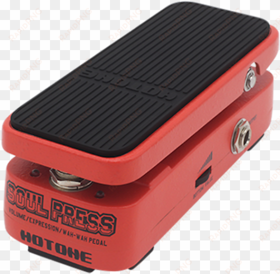 Open Box Mint Hotone Soul Press Guitar Pedal Tpspress - Hotone Soul Press Volume / Expression / Wah Pedal transparent png image
