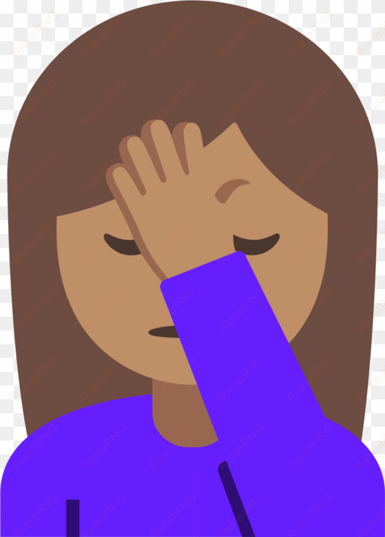 open - facepalm emoji 128 pixels