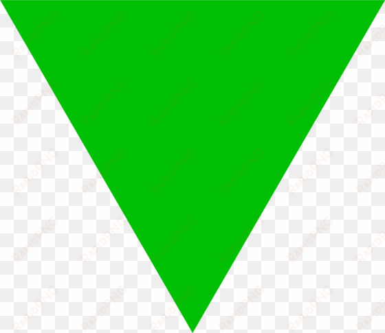 open - green triangle