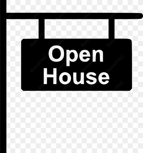 open house sign - open house icon png