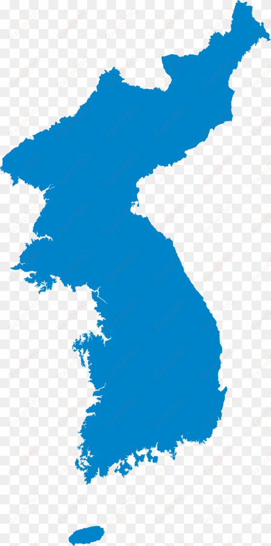 open - korea map