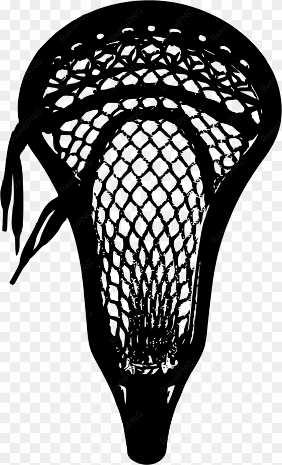 open - lacrosse stick head clip art