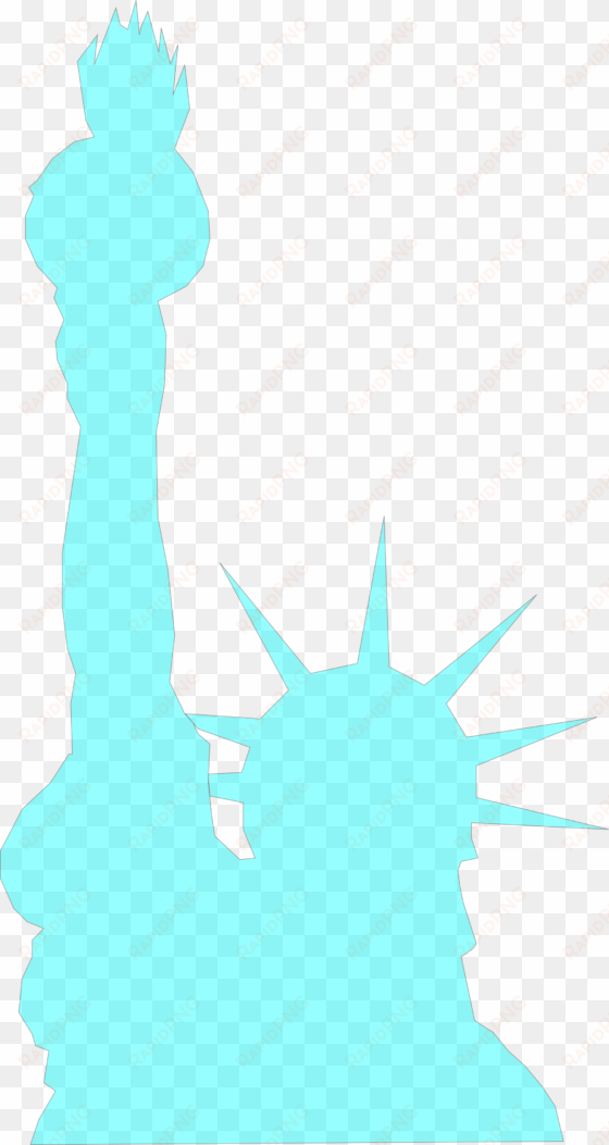 open - liberty statue png transparent