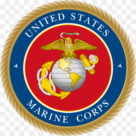 open - marine corps emblem