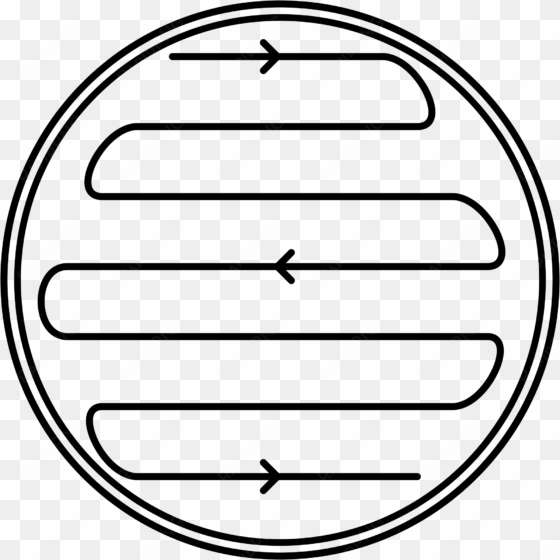 open - simple streak plate