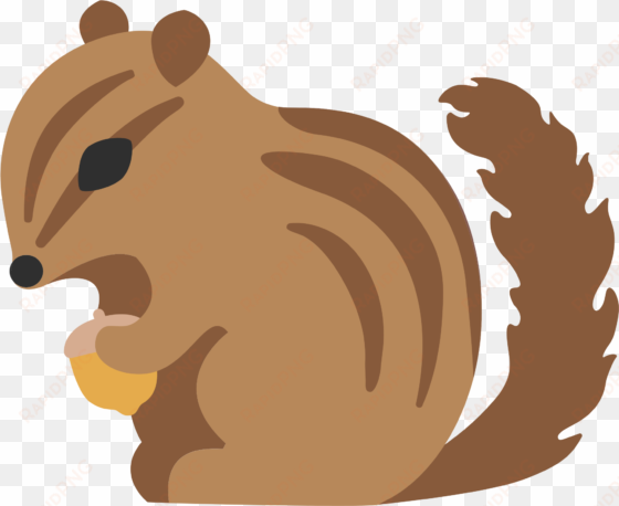 open - squirrel emoji