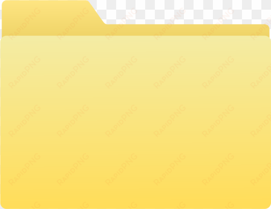 open - yellow file folder png