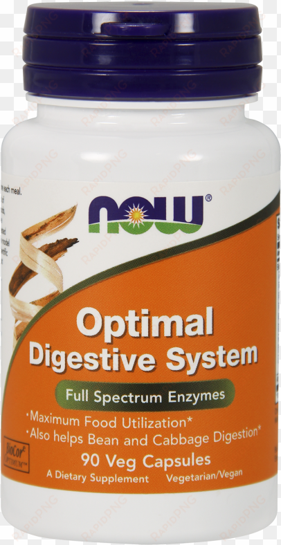 optimal digestive system veg capsules - l lysine now foods
