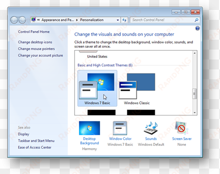 optimize windows performance - windows 7 basic theme for windows 8