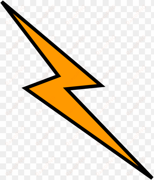orange bolt clip art at clker - orange lightning bolt