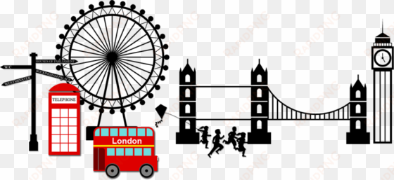 orange hot air balloon london landscape - international day of foreign languages