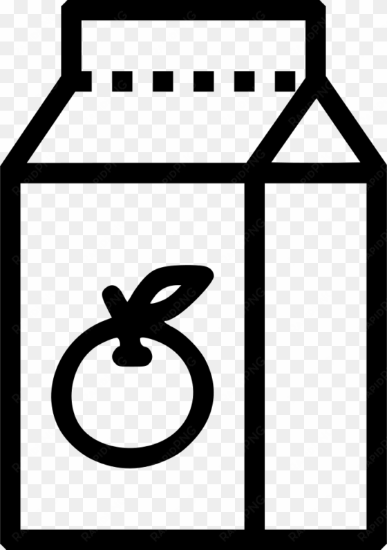 orange juice tetrapack packaged fruit comments - orange juice clipart black and white