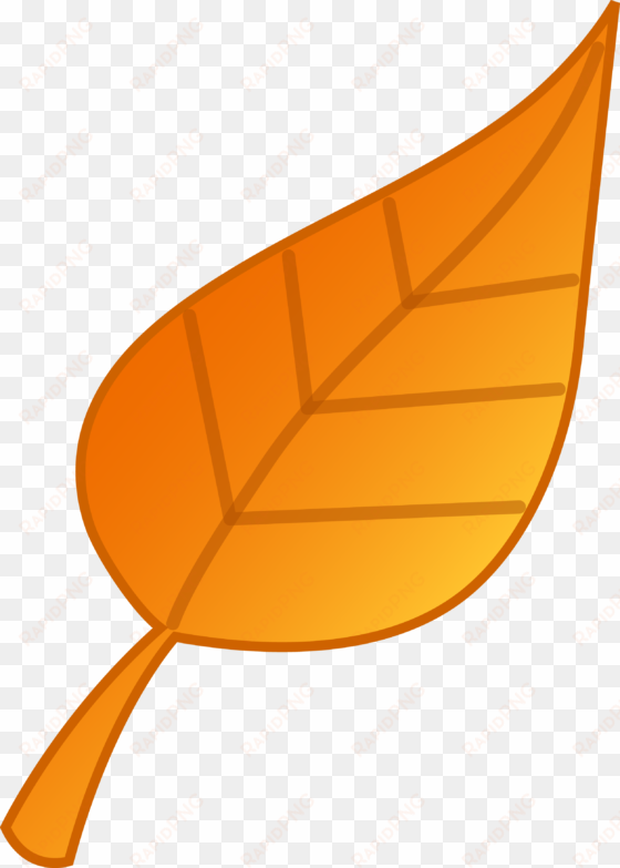 orange leaf frozen yogurt autumn leaf color clip art - clipart leaves