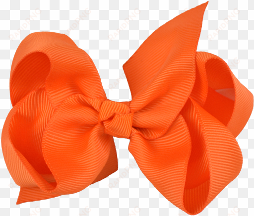 orange ribbon transparent - orange ribbon bow png